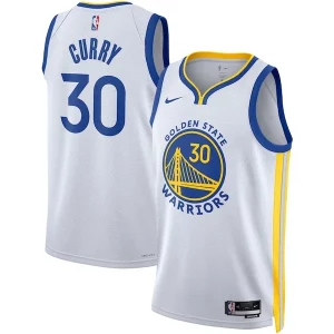 Premium Stephen Curry Golden State Warriors Nike Unisex Swingman Jersey   Association Edition   White/Royal to elevate your game - day look