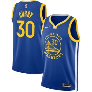 Fantastic Stephen Curry Golden State Warriors Nike Unisex Swingman Jersey   Icon Edition   Royal/White perfect for showing team spirit