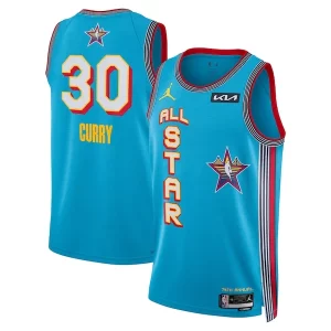 Charming Stephen Curry Jordan Brand Unisex 2025 NBA All Star Game Swingman Player Jersey   Light Blue perfect for showing team spirit