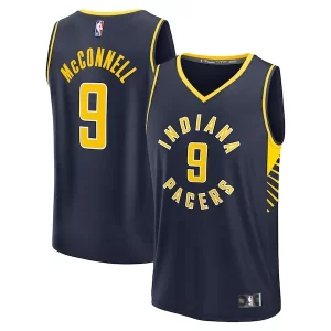 Magnificent T.J. McConnell Indiana Pacers Fast Break Replica Player Jersey   Icon Edition   Navy to elevate your game - day look