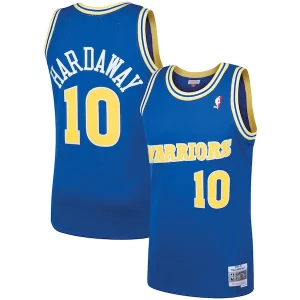 Fantastic Tim Hardaway Golden State Warriors 1990/91 Hardwood Classics Swingman Jersey   Royal to stand out at the arena