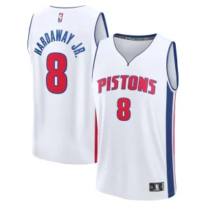 Exquisite Tim Hardaway Jr. Detroit Pistons Youth Fast Break Replica Player Jersey   Association   White Edition for passionate basketball fans