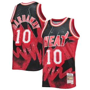 Magnificent Tim Hardaway Miami Heat Hardwood Classics 1996/97 Hyper Hoops Swingman Jersey   Scarlet to elevate your game - day look