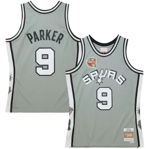 Charming Tony Parker San Antonio Spurs Unisex Hall of Fame Class of 2023 Throwback Swingman Jersey   Gray a must - have for collectors