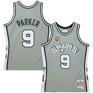 Premium Tony Parker San Antonio Spurs Unisex Hall of Fame Class of 2023 Throwback Swingman Jersey   Gray for passionate basketball fans