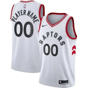 Exquisite Toronto Raptors Nike 2020/21 Swingman Custom Jersey   Association Edition   White perfect for showing team spirit