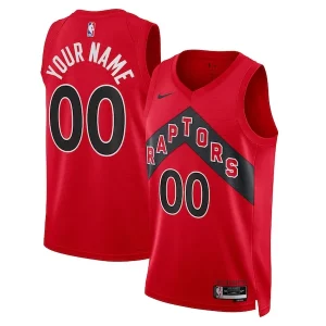 Exquisite Toronto Raptors Nike Unisex Swingman Custom Jersey Red   Icon Edition perfect for showing team spirit