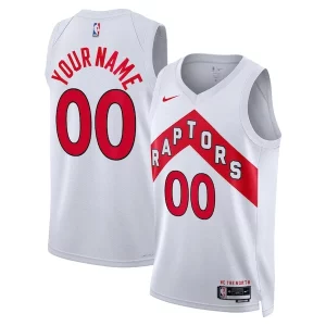 Stunning Toronto Raptors Nike Unisex Swingman Custom Jersey White   Association Edition for ultimate sports enthusiasts