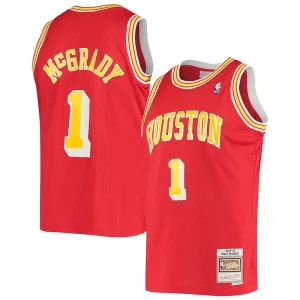 Premium Tracy McGrady Houston Rockets 2001/02 Hardwood Classics Swingman Jersey   Red to stand out at the arena