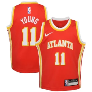 Magnificent Trae Young Atlanta Hawks Nike Preschool Swingman Player Jersey   Icon Edition   Red a must - have for collectors