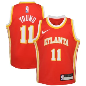 Charming Trae Young Atlanta Hawks Nike Toddler Swingman Player Jersey   Icon Edition   Red for passionate basketball fans