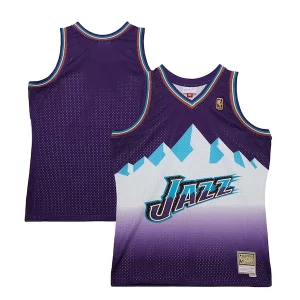 Charming Utah Jazz 1996 97 Hardwood Classics Swingman Jersey   Purple to elevate your game - day look