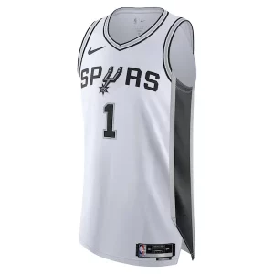 Fantastic Victor Wembanyama San Antonio Spurs Nike Authentic Jersey   Association Edition   White to stand out at the arena