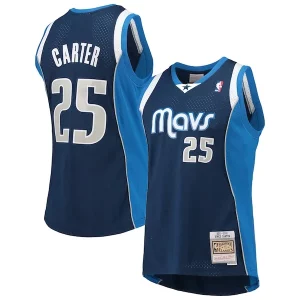 Magnificent Vince Carter Dallas Mavericks 2011/12 Hardwood Classics Swingman Jersey   Navy to elevate your game - day look