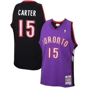 Stunning Vince Carter Toronto Raptors 1999/00 Hardwood Classics Swingman Jersey   Purple/White to elevate your game - day look