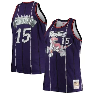 Fantastic Vince Carter Toronto Raptors Big & Tall 1998/99 NBA 75th Anniversary Diamond Swingman Jersey   Purple to elevate your game - day look