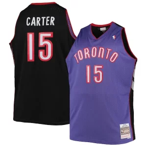 Magnificent Vince Carter Toronto Raptors Big & Tall 1999/00 Hardwood Classics Swingman Jersey   Purple/White for passionate basketball fans