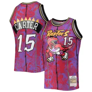 Charming Vince Carter Toronto Raptors Hardwood Classics 1998/99 Lunar New Year Swingman Jersey   Purple perfect for showing team spirit