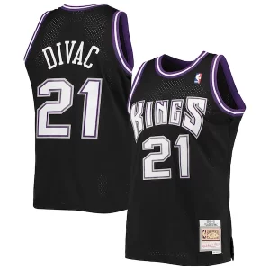 Fantastic Vlade Divac Sacramento Kings 2000/01 Hardwood Classics Swingman Jersey   Black to stand out at the arena