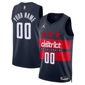 Premium Washington Wizards Jordan Brand Unisex 2024/25 Custom Swingman Jersey   Statement Edition   Navy perfect for showing team spirit