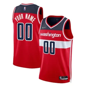 Exquisite Washington Wizards Nike 2021/22 Diamond Swingman Custom Jersey   Icon Edition   Red a must - have for collectors