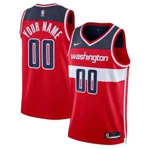 Exquisite Washington Wizards Nike Unisex Swingman Custom Jersey Red   Icon Edition to stand out at the arena