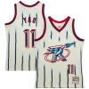 Exquisite Yao Ming Houston Rockets Chainstitch Swingman Jersey   Cream for ultimate sports enthusiasts