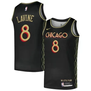 Superb Zach LaVine Chicago Bulls Nike Swingman Player Jersey   City Edition   Black to stand out at the arena