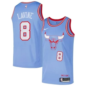 Superb Zach LaVine Chicago Bulls Nike Swingman Player Jersey   City Edition   Blue a must - have for collectors