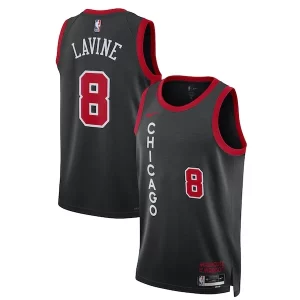 Exquisite Zach LaVine Chicago Bulls Nike Unisex 2023/24 Swingman Jersey   Black   City Edition for passionate basketball fans