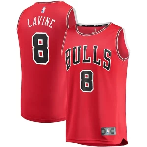 Magnificent Zach LaVine Chicago Bulls Youth Fast Break Replica Player Jersey   Icon Edition   Red to stand out at the arena