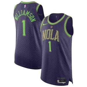 Superb Zion Williamson New Orleans Pelicans Nike 2024/25 Authentic Player Jersey   City Edition   Purple for ultimate sports enthusiasts
