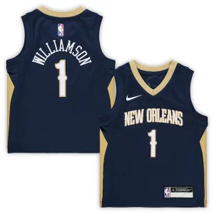 Stunning Zion Williamson New Orleans Pelicans Nike Preschool Replica Jersey   Icon Edition   Navy for ultimate sports enthusiasts
