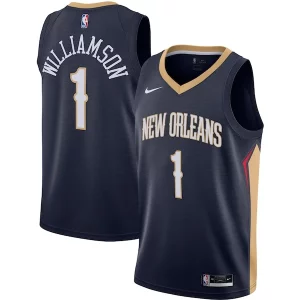 Exquisite Zion Williamson New Orleans Pelicans Nike Swingman Jersey   Navy   Icon Edition for ultimate sports enthusiasts
