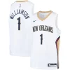 Gorgeous Zion Williamson New Orleans Pelicans Nike Youth Swingman Player Jersey   Association Edition   White/Navy a must - have for collectors